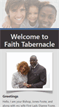 Mobile Screenshot of faith-tabernacle.org